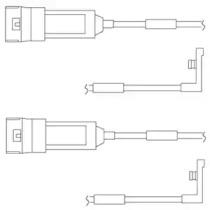Delphi LZ0123 Датчик зносу Delphi LZ0123 Датчик зносу