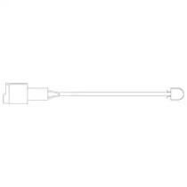 Delphi LZ0141 Датчик зносу гальмівних колодок Delphi LZ0141 Датчик зносу гальмівних колодок