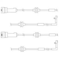 Delphi LZ0146 Датчик зносу гальмівних колодок