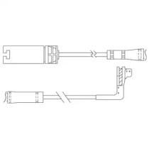 Delphi LZ0214 Датчик износа тормозных колодок