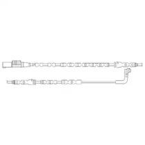 Delphi LZ0221 Датчик зносу гальмівних колодок