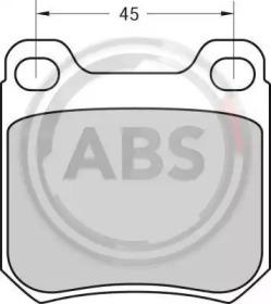 A.B.S. 36624/1 Brake pads A.B.S. 36624/1 Brake pads