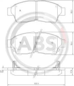 A.B.S. 36777 Brake pads A.B.S. 36777 Brake pads