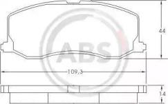 A.B.S. 37017 Brake pads A.B.S. 37017 Brake pads