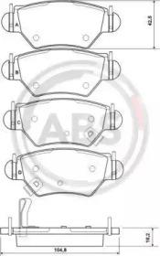 A.B.S. 37059 Brake pads A.B.S. 37059 Brake pads