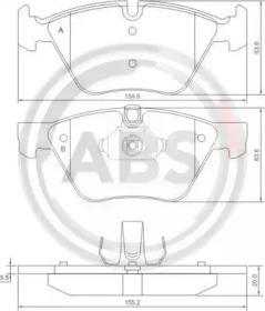 A.B.S. 37409 Brake pads A.B.S. 37409 Brake pads