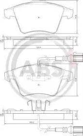 A.B.S. 37415 Brake pads