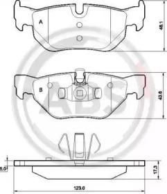 A.B.S. 37437 Brake pads
