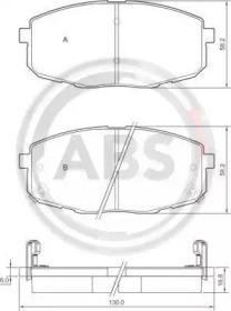 A.B.S. 37442 Brake pads