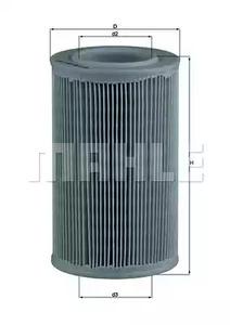 Mahle Original LX 55 Фільтр повітряний