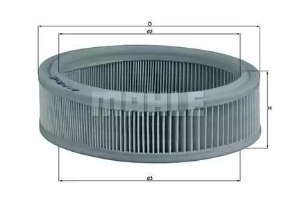 Mahle Original LX 70 Air filter