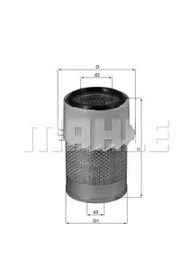 Mahle Original LX 730 Фільтр повітряний Mahle Original LX 730 Фільтр повітряний