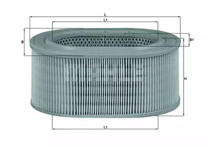 Mahle Original LX 817 Фільтр повітряний