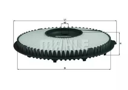 Mahle Original LX 890 Фільтр повітряний Mahle Original LX 890 Фільтр повітряний