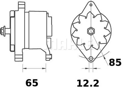 Mahle Original MG 189 Генератор Mahle Original MG 189 Генератор