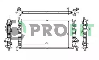 Profit 2563A1 Радіатор