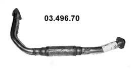 Eberspacher 03.496.70 Выпускная труба отработанных газов