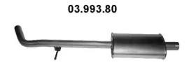 Eberspacher 03.993.80 Середній глушник вихлопних газів Eberspacher 03.993.80 Середній глушник вихлопних газів