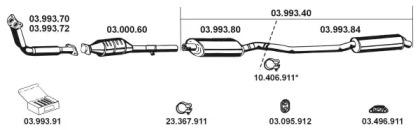 Eberspacher 032040 Schalldaempfer Eberspacher 032040 Schalldaempfer