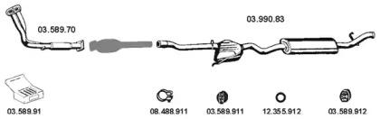 Eberspacher 032109 Schalldaempfer