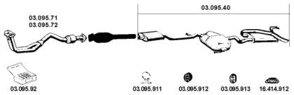 Eberspacher 032125 Schalldaempfer