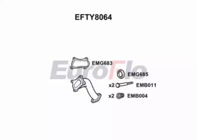 Euroflo EFTY8064 Exhaust pipe Euroflo EFTY8064 Exhaust pipe