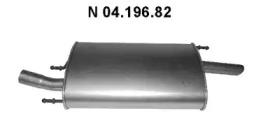 Eberspacher 04.196.82 Глушник вихлопних газів кінцевий