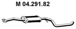 Eberspacher 04.291.82 Середній глушник вихлопних газів