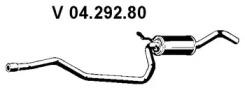 Eberspacher 04.292.80 Muffler assy front