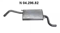 Eberspacher 04.296.82 Schalldaempfer Eberspacher 04.296.82 Schalldaempfer