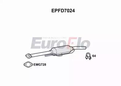 Euroflo EPFD7024 Сажевий фільтр