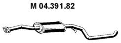 Eberspacher 04.391.82 Muffler assy front