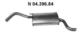 Eberspacher 04.396.84 Глушник вихлопних газів кінцевий Eberspacher 04.396.84 Глушник вихлопних газів кінцевий