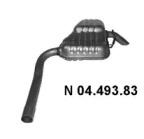 Eberspacher 04.493.83 Глушитель выхлопных газов конечный