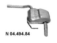 Eberspacher 04.494.84 Глушник вихлопних газів кінцевий Eberspacher 04.494.84 Глушник вихлопних газів кінцевий