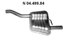 Eberspacher 04.499.84 Schalldaempfer Eberspacher 04.499.84 Schalldaempfer