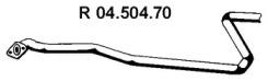 Eberspacher 04.504.70 Випускна труба відпрацьованих газів