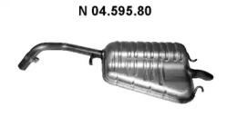 Eberspacher 04.595.80 Глушник вихлопних газів кінцевий Eberspacher 04.595.80 Глушник вихлопних газів кінцевий
