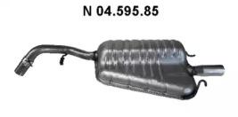 Eberspacher 04.595.85 Глушник вихлопних газів кінцевий