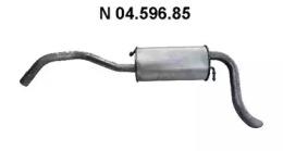Eberspacher 04.596.85 Глушник вихлопних газів кінцевий Eberspacher 04.596.85 Глушник вихлопних газів кінцевий