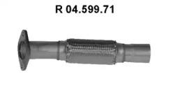 Eberspacher 04.599.71 Випускна труба відпрацьованих газів Eberspacher 04.599.71 Випускна труба відпрацьованих газів