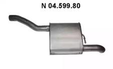 Eberspacher 04.599.80 Muffler assy front Eberspacher 04.599.80 Muffler assy front
