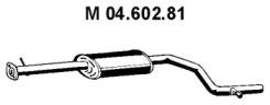 Eberspacher 04.602.81 Muffler assy front