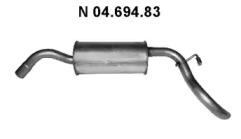 Eberspacher 04.694.83 Schalldaempfer Eberspacher 04.694.83 Schalldaempfer