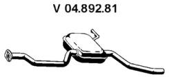Eberspacher 04.892.81 Середній глушник вихлопних газів Eberspacher 04.892.81 Середній глушник вихлопних газів