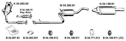 Eberspacher 042030 Schalldaempfer Eberspacher 042030 Schalldaempfer