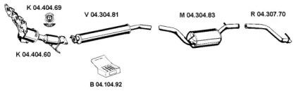 Eberspacher 042141 Schalldaempfer