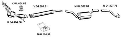 Eberspacher 042144 Schalldaempfer Eberspacher 042144 Schalldaempfer