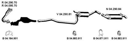 Eberspacher 042236 Schalldaempfer