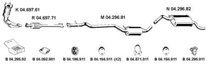 Eberspacher 042241 Schalldaempfer Eberspacher 042241 Schalldaempfer